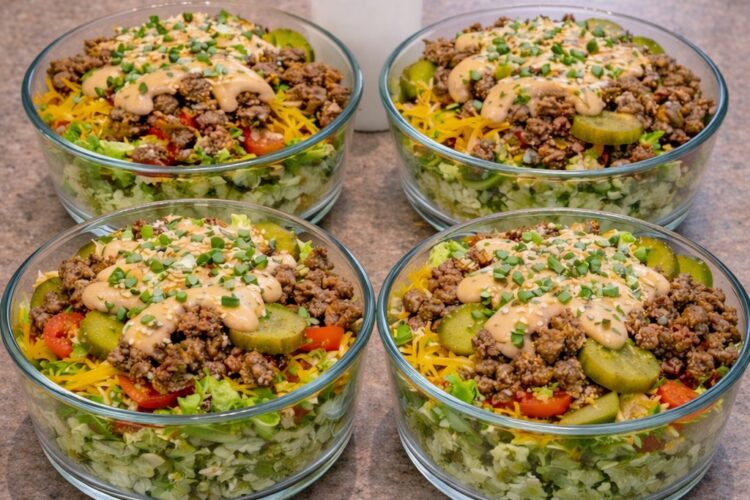 Big Mac Protein Bowl